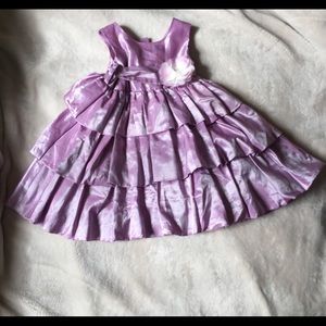 A purple dress